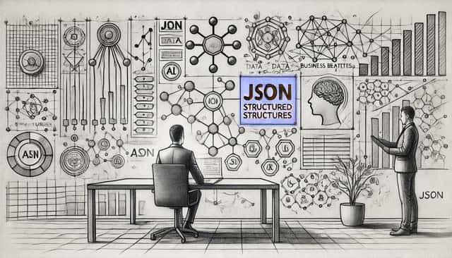AI JSON structured data for-business