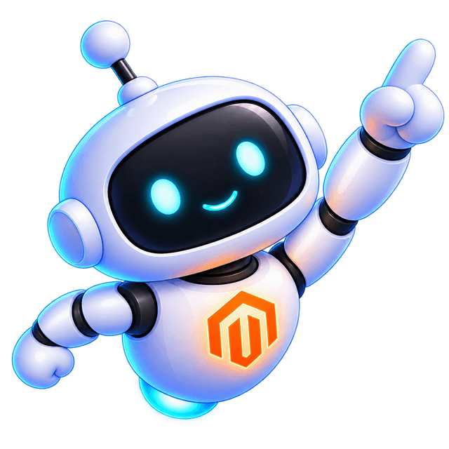 Clusterify.AI Flying Magento 2 ChatBot Superhero