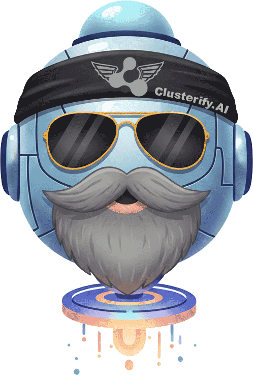 Clusterify.AI Bearded ChatBot