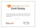 Certificate zsolt-szalay_hubspot-inbound-marketing-certificate